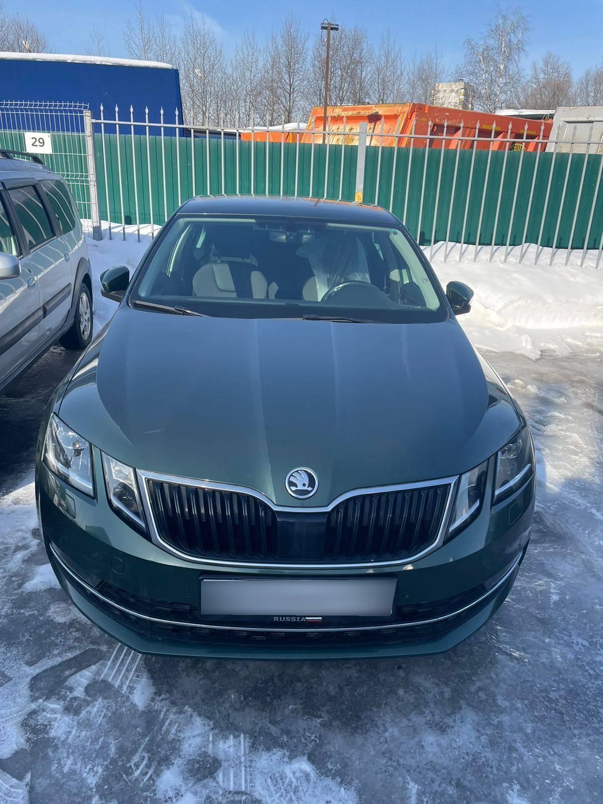 Купить Skoda Octavia III (A7) Рестайлинг лифтбек, 2019 года, цвет: Зеленый,  за 2457000 руб. в Санкт-Петербурге